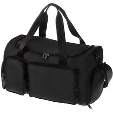 BASE ALPHA ESSENTIALS 大容量 旅行用 波士頓包 黑色