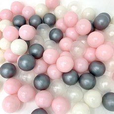 AHATOY 可愛氣球球 200入組, 1個, 粉紅色