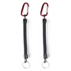 City Company 彈簧繩登山扣, 紅色, 2個