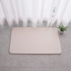 Market Plan 雙面加厚廚房地墊, 奶油米 + 大理石, 1個