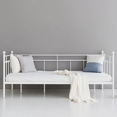 마켓비 BERGEN 데이베드 침대 120200 KS1018BD 2 방문설치, 에그화이트