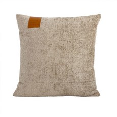 JCP 레더 라벨 포인트 쿠션커버