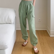 LUNA GIRL 女款 Perso 鬆緊帶工裝束口褲 L24SMP040408