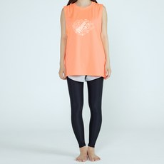 soleil 女款寬鬆版 Icon Pack 背心 + Greish 九分水上緊身褲防曬衣套組