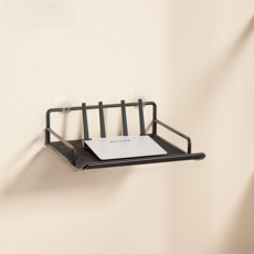 Lala Day 節省空間壁掛層架, 黑色, 1層