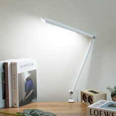 icle 桌上型LED檯燈 WJK-251C, 白色