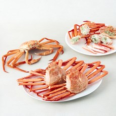 이프로마켓 구룡포 박달홍게 소 자숙 3마리 (냉장), 1개, 540g 내외
