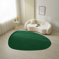 LEREVE 워셔블 레브 스톤 비정형 러그