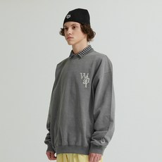 What The Wear Logo刺繡大學T NY-116