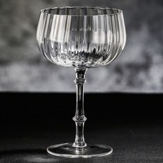아메리칸로드 꽃봉우리 라인 샴폐인 칵테일잔 HR1734, 1개, 300ml