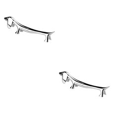 狗狗筷子湯匙架 YT_RA1012, 銀色, 2個