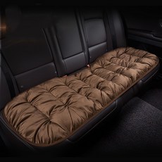 Ez2mk 溫暖水晶絨車用後座坐墊 MS-1630, 1個, 棕色