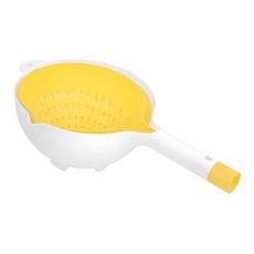 Cleanboss 輕鬆轉瀝水籃, 黃色, 1個