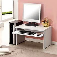 Unique Furniture 600mm 隨心矮書桌, 白色