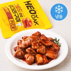 허닭 PICK 그릴드 한입 닭다리구이 바베큐맛 (냉동), 100g, 5개
