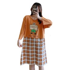 孕婦哺乳休閒連身裙