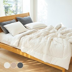 tacca tacca Melange Q彈蓬鬆彈性超細纖維冬季鋪棉被 + 枕頭套套組