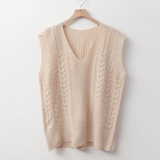 LOV'S 女款麻花針織背心