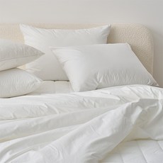 韓國 amante 韓國產 Super Cotton 60支高密度棉車縫被, 白色