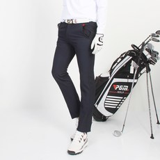 MINEFLOW 男性用刷毛內裡三線高爾夫褲 707PT03