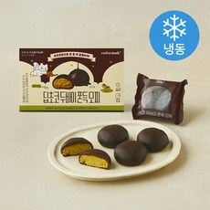 쿠캣 메이드 딥초코 두바이 쫀득 모찌 (냉동), 60g, 1개, 4개입