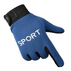 SPORT 自行車運動手套 CYYP-07-3, 藍色
