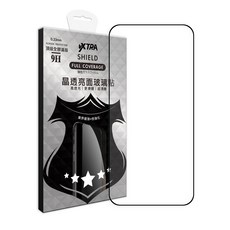 vXTRA 飛創 全膠貼合 亮面滿版9H鋼化玻璃貼, 1個