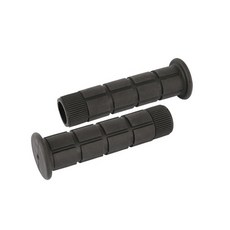 VLLU 單速車握把手把 2入, 黑色, 1套