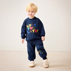 mollimelli 刷毛內裡上下裝套組