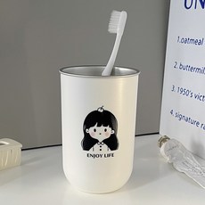 Mondspot 304不鏽鋼浴室漱口杯 YY57884, 女性, 1個