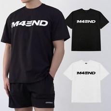 M4END 機能健身服 運動健身跑步短袖T恤 舒適寬鬆版 2件組