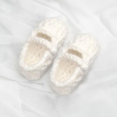 슬로우모먼츠 구름 슈즈 뜨개질 DIY 패키지, 아이보리믹스, 1세트