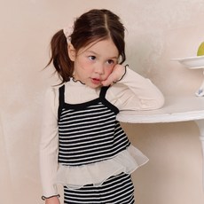 키키모라 아동용 클래식 나시 탑