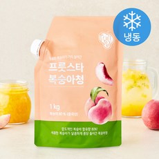 프룻스타 복숭아청 (냉동), 1kg, 1개