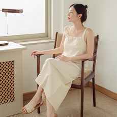 글램공감 더업 세라 멜빵 나시 롱 끈 원피스