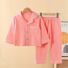 스타빈 아동용 학생 데일리컬러 홈웨어 상하의 세트