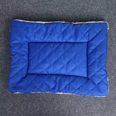 데이소이 보들하고 폭신한 고양이 반려동물 방석 매트, 01 블루, 1개