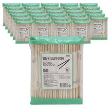나무와사람들 대나무 젓가락 20cm, 100개입, 30개