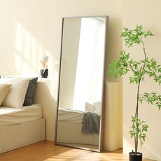포메리트 모던 전신거울 스탠드형 H1700 방문설치, 그레이