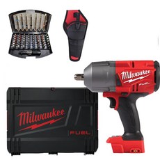 Milwaukee 高扭力電動板手 FHIWF12-0X M18+鑽頭55入組 TP009, 1套