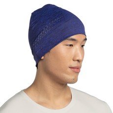 西班牙 BUFF Dryflx 毛帽, 素色群青藍, 1個