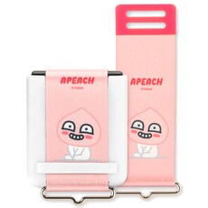 카카오프렌즈 갤럭시 Z 플립4/3 & S22 시리즈 케이스 호환 스트랩, 어피치, 1개