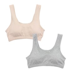 Prebella 棉質彈力運動內衣 2入