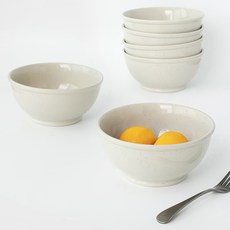 라운드앤플랫 로코리빙 이지라운드 면기, 밀키소이, 6개