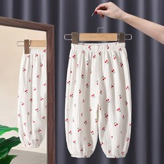 Arve 兒童透氣哈倫亞麻涼感褲