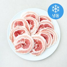 스페인산 듀록 대패 꽃삼겹살 (냉동), 1개, 500g