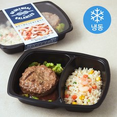 고온어다이어트 함박스테이크 앤 새우필라프 (냉동), 200g, 1개