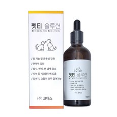 코터스 펫티솔루션 영양제, 장건강/유산균, 100ml, 1개