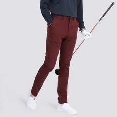 The Mind 男款隱藏式鬆緊帶 LI 腰部飾帶高爾夫褲