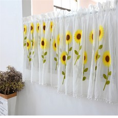 Ignas 花卉短窗簾, 04 向日葵